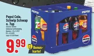 Pepsi - Cola, Schwip Schwap o. 7Up