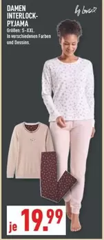 Damen Interlock-Pyjama