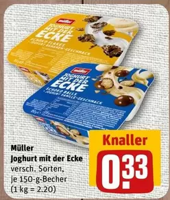 Joghurt mit der Ecke