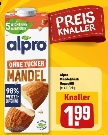 Mandeldrink Ungesüßt