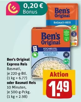 Express Reis Basmati oder Basmati Reis