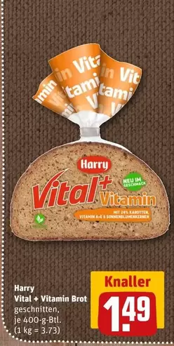 Vital -  + Vitamin Brot geschnitten