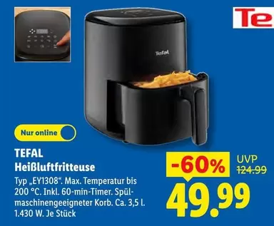 Tefal - Heißluftfritteuse Typ EY1308