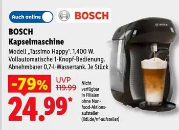 Bosch - Kapselmaschine