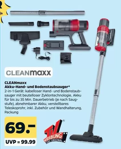 Hand - Akku- und Bodenstaubsauger
