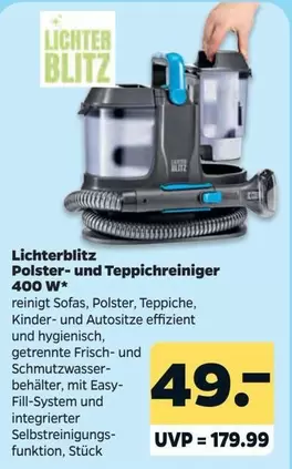 Kinder - Polster- und Teppichreiniger 400 W