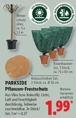 Pflanzen-Frostschutz