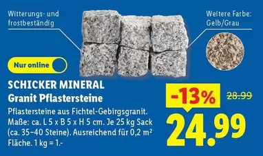Granit Pflastersteine
