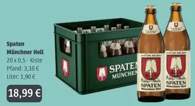 Münchner Hell 20 x 0,5 - Kiste