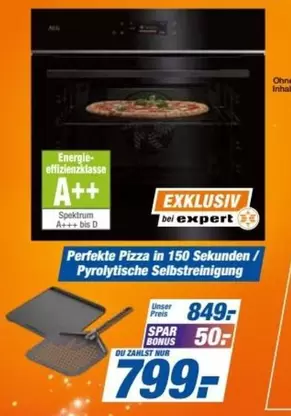 Perfekte Pizza in 150 Sekunden / Pyrolytische Selbstreinigung