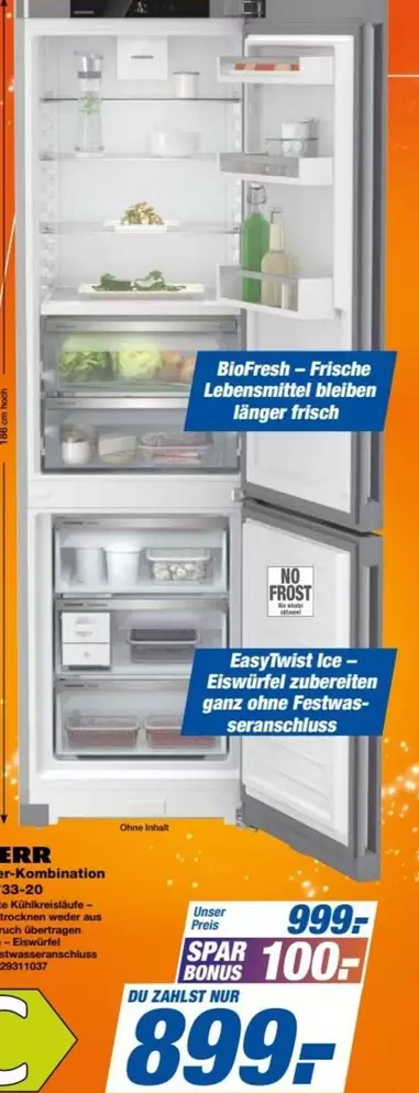 Liebherr - Kühl-Gefrierkombination