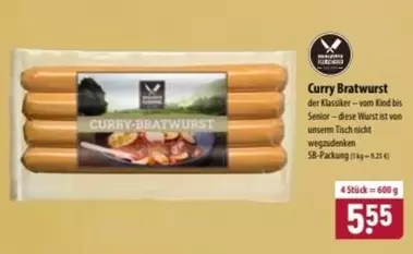Curry Bratwurst