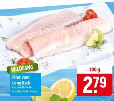 Filet vom Lengfisch