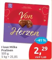 Milka - I Love Pralinen