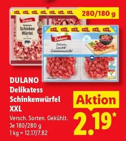 Delikatess Schinkenwürfel XXL