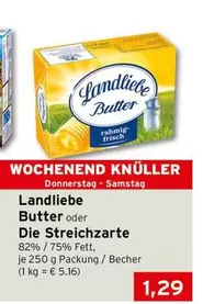 Butter oder Die Streichzarte