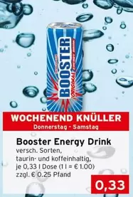 Booster Energy Drink