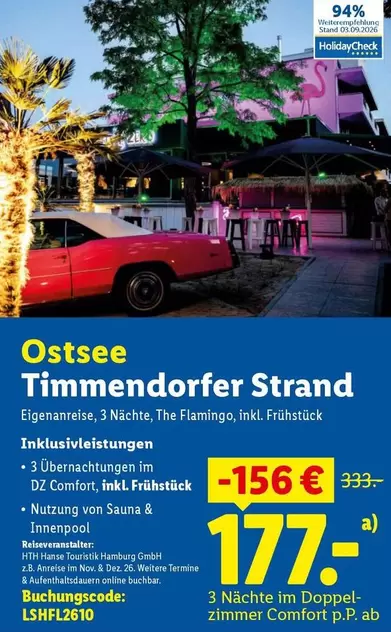 Comfort - Ostsee Timmendorfer Strand