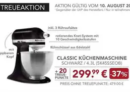 Kitchenaid - CLASSIC KÜCHENMASCHINE SCHWARZ / 4.3L (5K45SSEOB)