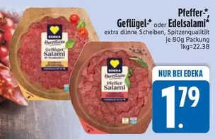 Geflügel- oder Edelsalami