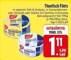 Thunfisch Filets
