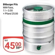 Bitburger - Pils MW-Fass