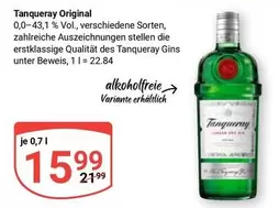 Tanqueray Original