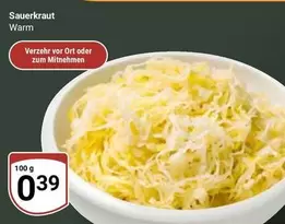 Sauerkraut Warm