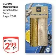 Makrelenfilet Verschiedene Sorten