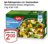 Rahmgemüse oder Gemüseideen