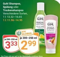 GUHL Shampoo, Spülung oder Trockenshampoo