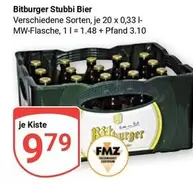 Bitburger - Stubbi Bier