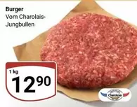 Burger Vom Charolais-Jungbullen