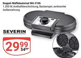 Doppel-Waffelautomat WA 2106