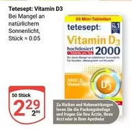 Vitamin D3 Hochdosiert 2000