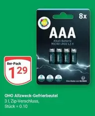 AAA Alkali-Batterie MICRO LR03 1.5V