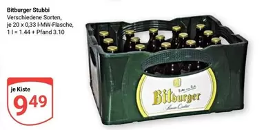 Bitburger - Stubbi