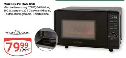Mikrowelle PC-MWG 1278