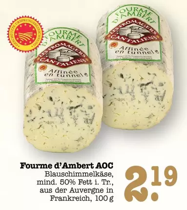 AOC - Fourme d'Ambert