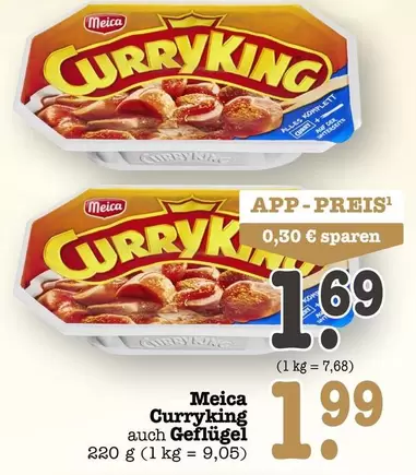 Curryking auch Geflügel