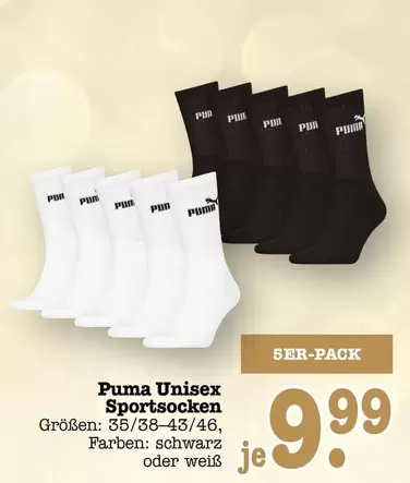 Puma - Unisex Sportsocks