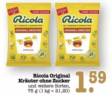 Original Kräuter ohne Zucker