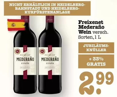 Freixenet - Mederaño Wein