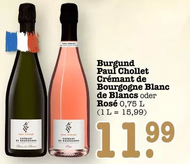 Crémant de Bourgogne Blanc de Blancs oder Rosé