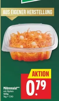 Möhrensalat mit Äpfeln