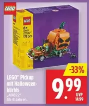 LEGO - Pickup mit Halloween-kürbls 40822