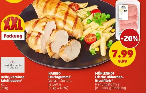 Haribo - Frische Hähnchen-Brustfilets