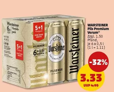 Warsteiner - Pils Premium Verum