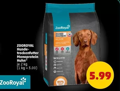 Hunde-trockenfutter Monoprotein Huhn