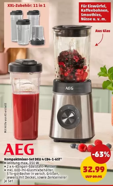 AEG - Kompaktmixer-Set